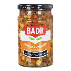 ترشی اسپانیایی با سس مخصوص 650 گرمی بدر