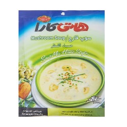 سوپ قارچ نیمه‌آماده هاتی‌کارا گلستان مقدار 55 گرم