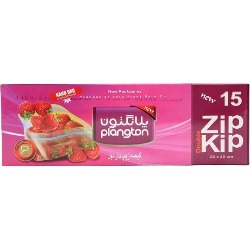 پلانگتون کیسه زیپ دار دبل 15عدد