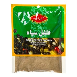 فلفل سیاه ۷۵ گرمی گلستان