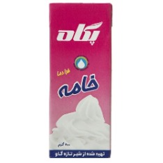 خامه نیم چرب ۲۰۰ گرمی پگاه