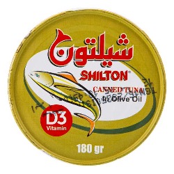 کنسرو ماهی تن در روغن زیتون 180 گرمی شیلتون