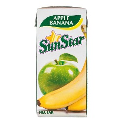 آبمیوه سیب موز سان استار ۲۰۰ سی سی