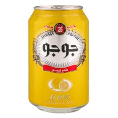 جوجو - نوشیدنی قوطی بدون الکل طعم لیمو