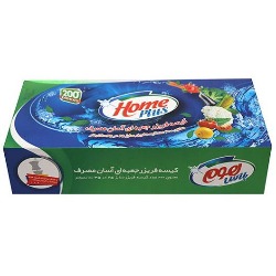 کیسه فریزر جعبه ای آسان مصرف هوم پلاس